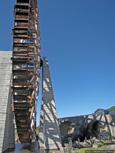 Michi no eki - "станция на дороге" недалеко от дамбы Оригава