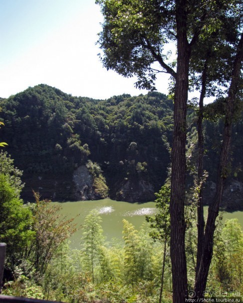 Michi no eki - "станция на дороге" недалеко от дамбы Оригава