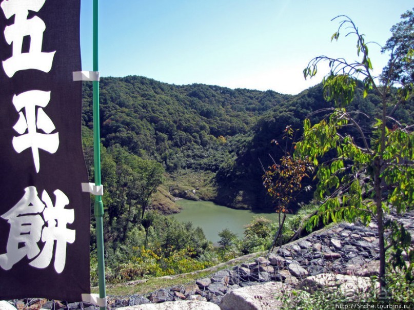 Michi no eki - "станция на дороге" недалеко от дамбы Оригава