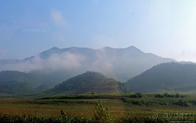 Катим по КНДР... На восток от столицы к Вонсану 