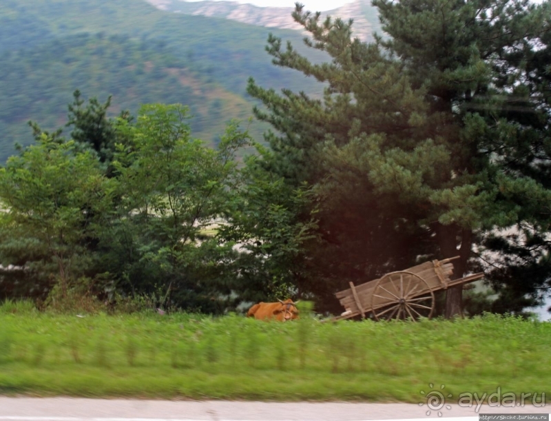 Катим по КНДР... На восток от столицы к Вонсану 