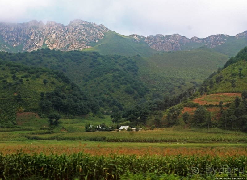 Катим по КНДР... На восток от столицы к Вонсану 