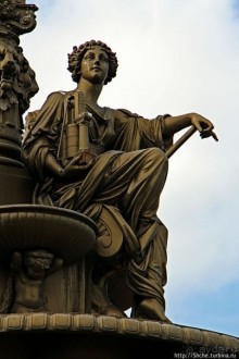 Ross Fountain — роскошный фонтан в роскошном Эдинбурге