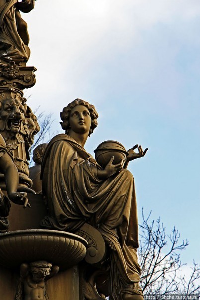 Ross Fountain — роскошный фонтан в роскошном Эдинбурге