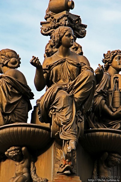 Ross Fountain — роскошный фонтан в роскошном Эдинбурге