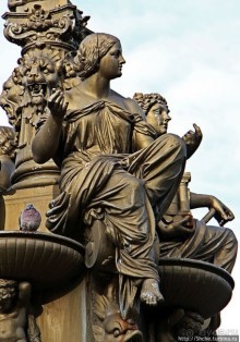 Ross Fountain — роскошный фонтан в роскошном Эдинбурге