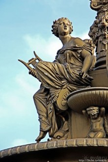 Ross Fountain — роскошный фонтан в роскошном Эдинбурге