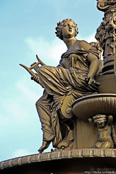 Ross Fountain — роскошный фонтан в роскошном Эдинбурге