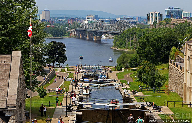 Канал Ридо — объект Всемирного наследия ЮНЕСКО № 1221