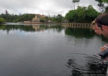 Ганга Талао — священное кратерное озеро с храмом Шивы