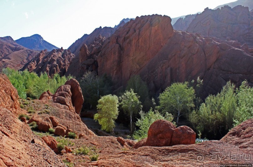 Живописное Марокко. Каньон "Пальцы обезьяны"