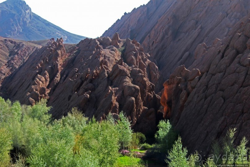 Живописное Марокко. Каньон "Пальцы обезьяны"