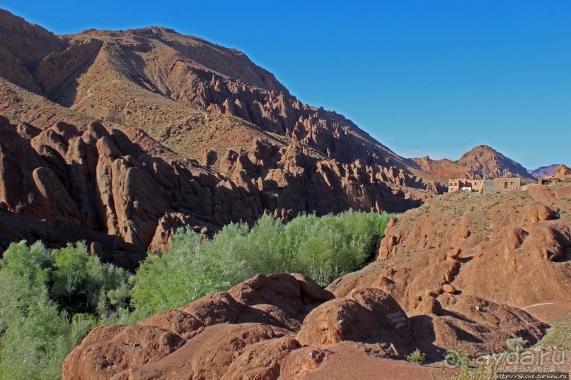 Живописное Марокко. Каньон "Пальцы обезьяны"