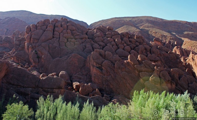 Живописное Марокко. Каньон "Пальцы обезьяны"