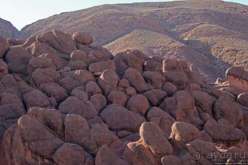Живописное Марокко. Каньон "Пальцы обезьяны"