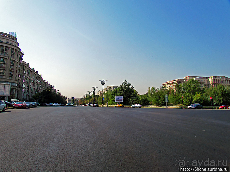 Городские просторы Бухареста