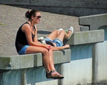 Жара на Цюрихском озере