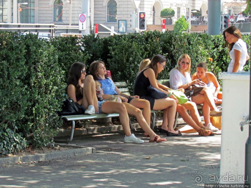 Жара на Цюрихском озере