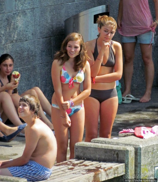 Жара на Цюрихском озере