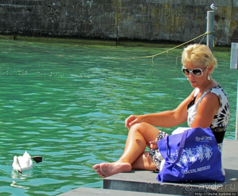 Жара на Цюрихском озере