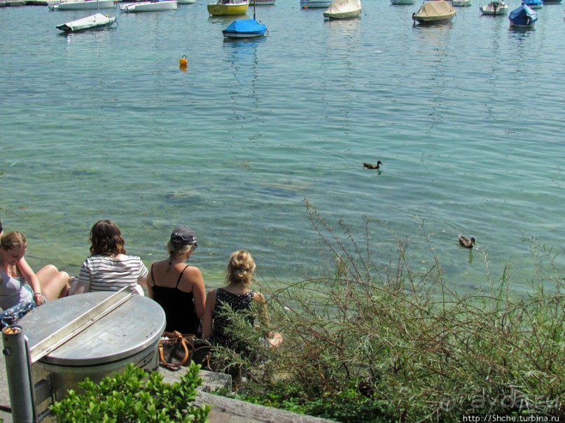 Жара на Цюрихском озере