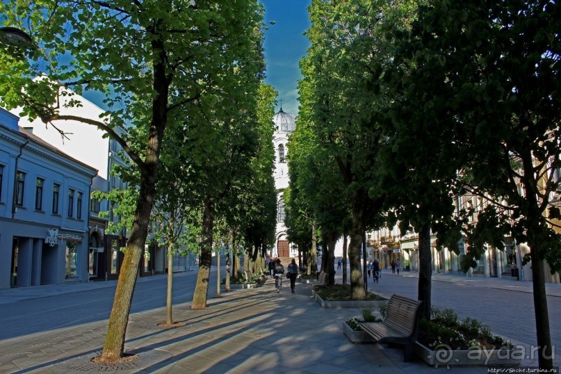 Собор Святого Михаила Архангела в центре Каунаса