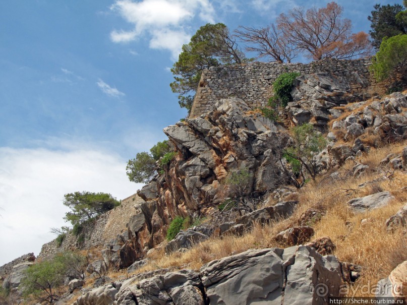 Спинолонга - остров-крепость на входе в залив Мирабелла