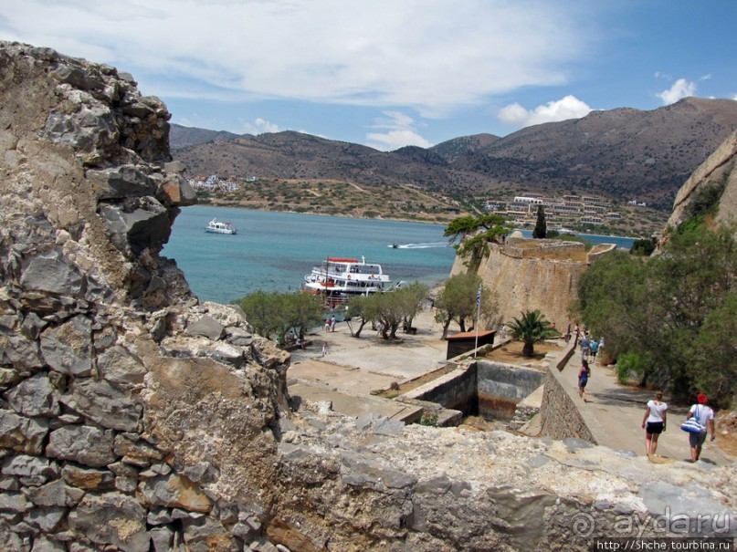 Спинолонга - остров-крепость на входе в залив Мирабелла