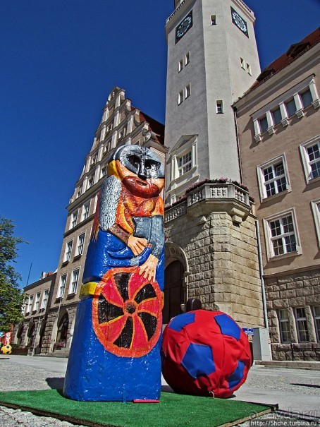 Baby pruskie — "прусские бабы", ставшие "изюминкой" Ольштына