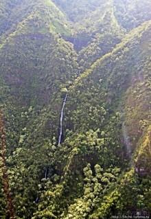 Над Кауаи на вертолете. Этап 1. Над "Парком Юрского периода"