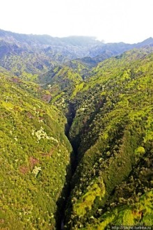 Над Кауаи на вертолете. Этап 1. Над "Парком Юрского периода"