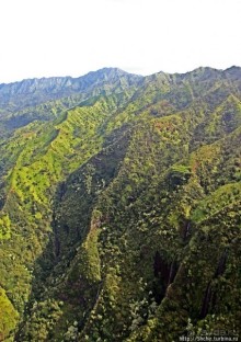 Над Кауаи на вертолете. Этап 1. Над "Парком Юрского периода"