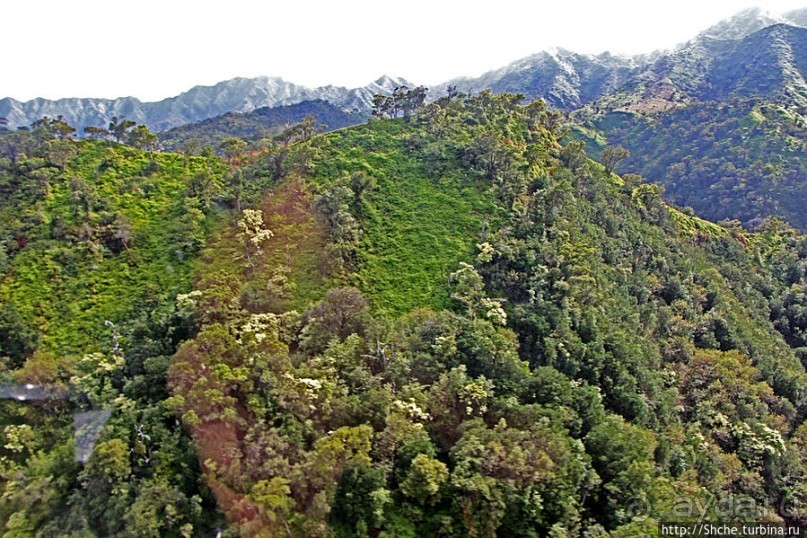 Над Кауаи на вертолете. Этап 1. Над "Парком Юрского периода"