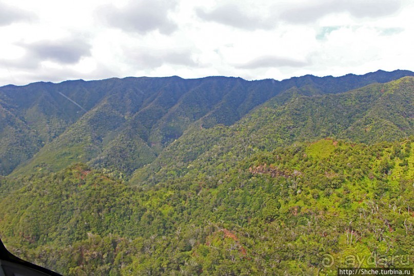 Над Кауаи на вертолете. Этап 1. Над "Парком Юрского периода"