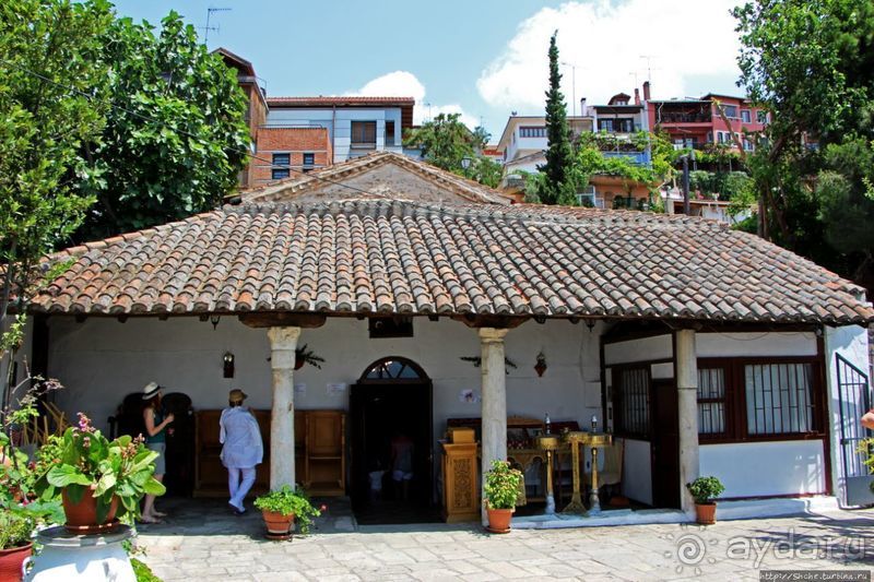 Церковь св. Давида и панорама на Салоники (ЮНЕСКО 456-005)