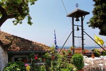 Церковь св. Давида и панорама на Салоники (ЮНЕСКО 456-005)