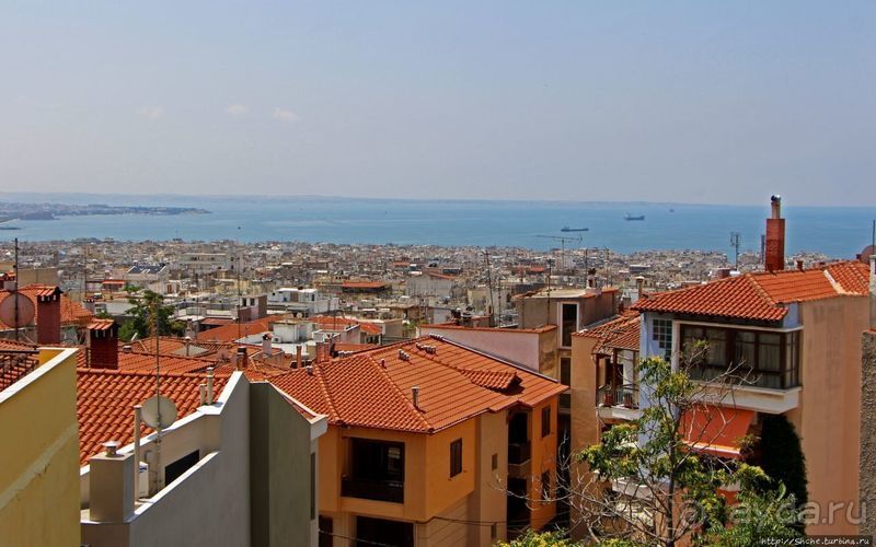 Церковь св. Давида и панорама на Салоники (ЮНЕСКО 456-005) Церковь св. Давида и панорама на Салоники (ЮНЕСКО 456-005)