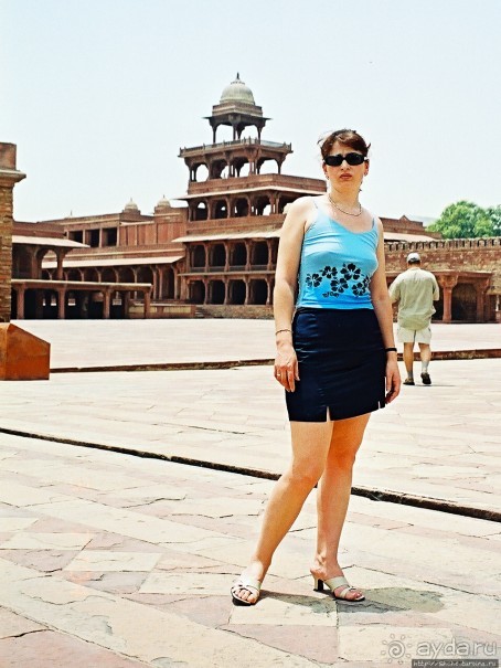 "Мертвый город" Фатехпур-Сикри (объект ЮНЕСКО 255)