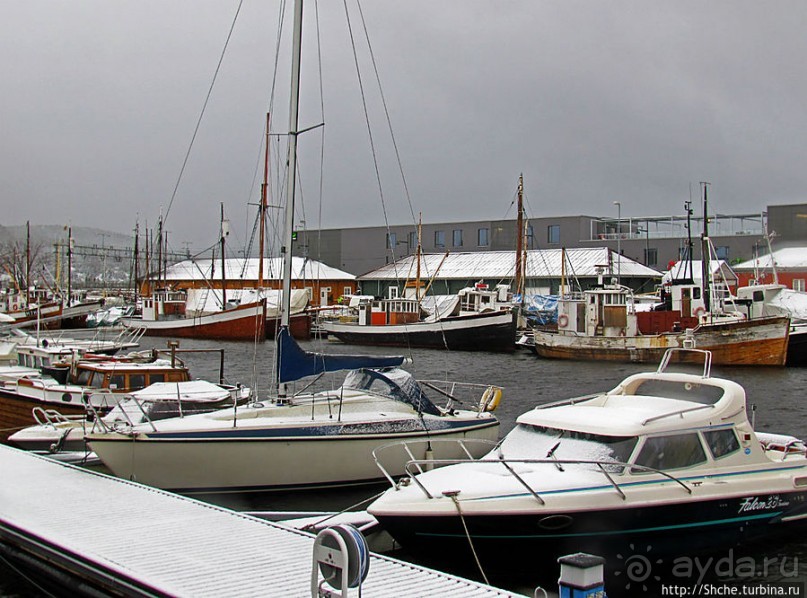 Каналы Русенборга. Припорошило снегом чутка...