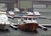 Каналы Русенборга. Припорошило снегом чутка...