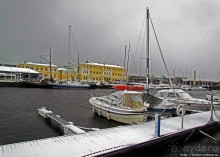 Каналы Русенборга. Припорошило снегом чутка...