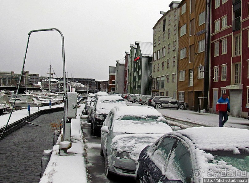 Каналы Русенборга. Припорошило снегом чутка...