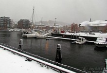 Каналы Русенборга. Припорошило снегом чутка...