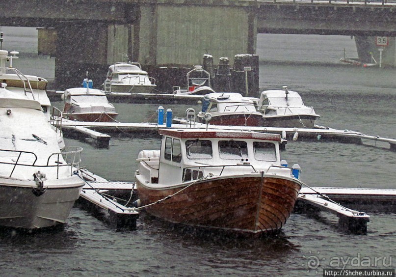 Каналы Русенборга. Припорошило снегом чутка...