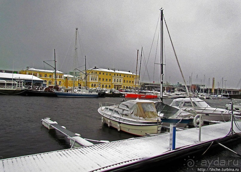 Каналы Русенборга. Припорошило снегом чутка...