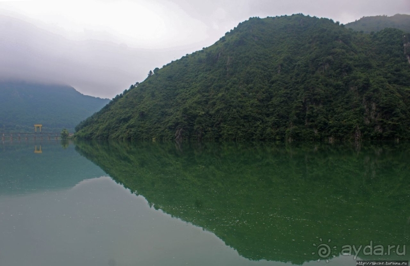 Катим по КНДР. Остановка на живописном озере Симпхен