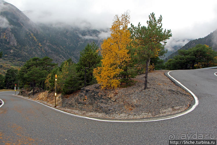 Дорога в облаках, или первый "облом" в Андорре
