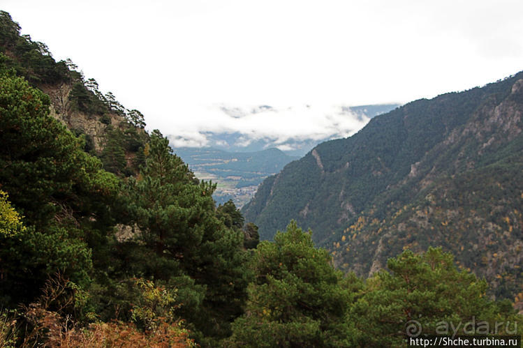 Дорога в облаках, или первый "облом" в Андорре