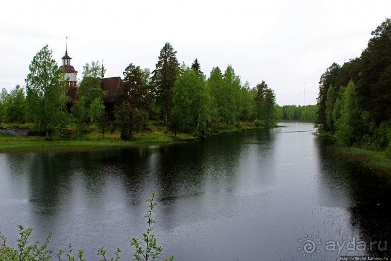 Альбом отзыва "Деревянные церкви Финляндии. Петяйявеси (объект ЮНЕСКО №584)"
