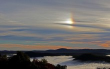 Долину затопили облака